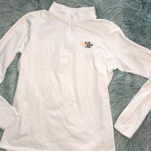The Color Run Quarter Zip fleece pullover